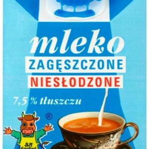 Mleko zagęszczone niesłodzone
